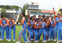 भारतीय दृष्टिबाधित महिला टीम ने रचा इतिहास, मनाया खिताबी जीत का जश्न