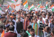 सीएम ने यूनिटी मार्च के अंतर्गत आयोजित सरदार गाथा कार्यक्रम में प्रतिभाग किया