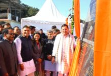 सीएम धामी ने किया 112 करोड़ की योजनाओं का लोकार्पण व शिलान्यास