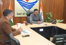 मुख्य सचिव ने निर्माणाधीन जमरानी एवं सौंग बांध परियोजनाओं की समीक्षा की