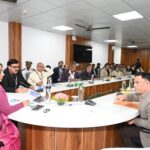 विधानसभा के बजट सत्र की तैयारियों एवं सुरक्षा व्यवस्था को लेकर स्पीकर ने ली उच्चाधिकारियों की बैठक