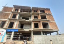 अवैध निर्माण पर एमडीडीए की बड़ी कार्रवाई, ऋषिकेश में अवैध बहुमंजिला भवन सील