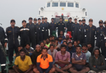 भारतीय तटरक्षक बल की कार्रवाई, भारत के जलसीमा में मछली पकड़ते 28 बांग्लादेशी को किया गिरफ्तार