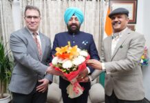 राज्यपाल से डॉ. एस.एम. विल्सन ने की भेंट