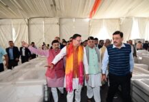 केंद्रीय मंत्री अमित शाह के हरिद्वार भ्रमण कार्यक्रम की तैयारियों का सीएम ने किया निरीक्षण