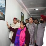 राज्यपाल, सीएम व स्पीकर ने किया भराड़ीसैंण विधानसभा भवन में फोटो गैलरी का अवलोकन