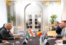 विदेश मंत्री एस. जयशंकर ने ब्रुसेल्स में यूरोपीय संघ के विदेश मंत्रियों से मुलाकात की