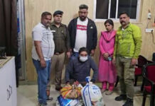 मेडिकल स्टोर की आड़ में चल रहे अवैध नशे के कारोबार का भंडाफोड़, हजारों नशीली गालियों का जखीरा पकड़ा