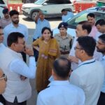 कुम्भ मेले की तैयारियों का मुख्य सचिव ने किया स्थलीय निरीक्षण