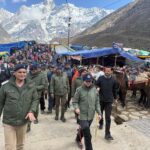 केदारनाथ यात्राः एसपी रुद्रप्रयाग का पैदल निरीक्षण, सुरक्षा व्यवस्था का लिया जायजा