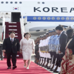 दक्षिण कोरिया के राष्ट्रपति ली जाए म्युंग तीन दिन की भारत यात्रा पर दिल्ली पहुंचे