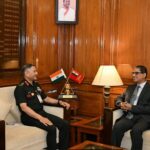 बांग्लादेश के उच्चायुक्त एम. हामिदुल्लाह ने सेना प्रमुख जनरल उपेंद्र द्विवेदी से की मुलाकात