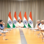 केंद्रीय शिक्षा मंत्री धर्मेंद्र प्रधान ने की उच्च-स्तरीय बैठक, नीट परीक्षा दोबारा करवाने से संबंधित तैयारियों का लिया जायज़ा
