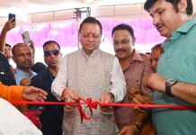 मुख्यमंत्री ने हरिद्वार में नवनिर्मित आनंद धर्मशाला ट्रस्ट का किया लोकार्पण