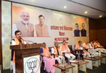पार्टी विचार बढ़ाने के लिए सांसद और विधायक निभाएं अहम योगदानः नितिन नबीन