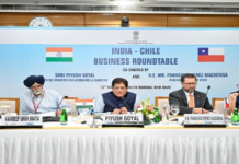 भारत-चिली ने द्विपक्षीय व्यापार और निवेश विस्तार की साझा प्रतिबद्धता दोहराई