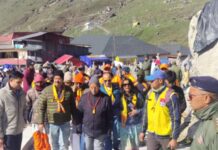 नागालैंड के राज्यपाल ने किए बाबा केदार के दर्शन