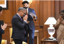 राष्ट्रपति द्रौपदी मुर्मु ने लाओस की उप प्रधानमंत्री और विदेश मंत्री थोंगसावन फोमविहाने से भेंट की