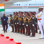 प्रधानमंत्री नरेंद्र मोदी सेशेल्स के 50वें स्वतंत्रता दिवस समारोह में विशिष्ट अतिथि के रूप में शामिल होने के लिए विक्टोरिया पहुंचे
