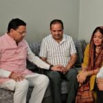 शहीद बीरेश्वर गोस्वामी के घर पहुंचे सीएम धामी
