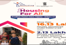 पीएम आवास योजना-शहरी के दूसरे चरण में 2.13 लाख से अधिक अतिरिक्त मकानों को मंजूरी