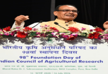 कृषि मंत्री शिवराज सिंह चौहान ने कहा-जलवायु परिवर्तन के बावजूद देश में अनाज और बागवानी उत्पादों का रिकॉर्ड उत्पादन हुआ