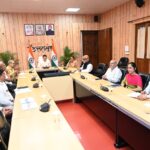 मुख्यमंत्री धामी ने उत्तराखंड क्रीड़ा विश्वविद्यालय गौलापार के निर्माण कार्यों की समीक्षा की