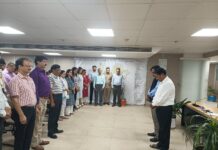 विभाजन की विभीषिका को याद कर एमडीडीए में दी श्रद्धांजलि