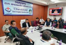 उत्तराखण्ड के आपदा प्रबंधन मॉडल से रूबरू हुए श्रीलंका के अधिकारी