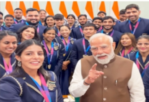 पीएम मोदी ने राष्ट्रमंडल खेलों के पदक विजेताओं से की मुलाकात
